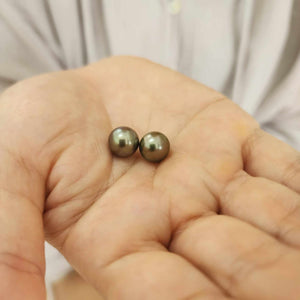 CONTACT US TO RECREATE THIS SOLD OUT STYLE Civa Fiji Graded Pearl Earrings #BO3024 - 14k Solid Gold FJD$