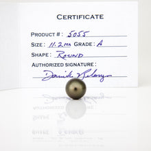 Load image into Gallery viewer, Fiji Loose Saltwater Pearl with Grade Certificate #5055 - FJD$
