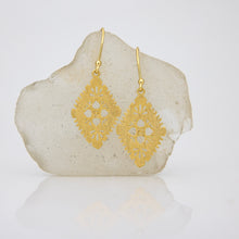 Load image into Gallery viewer, READY TO SHIP Diamond Masi Earrings in 18k Gold Vermeil - FJD$
