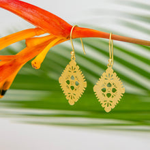 Load image into Gallery viewer, READY TO SHIP Diamond Masi Earrings in 18k Gold Vermeil - FJD$

