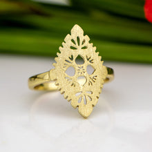 Load image into Gallery viewer, READY TO SHIP Diamond Masi Ring - 18k Gold Vermeil FJD$

