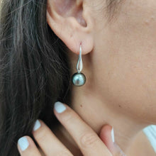 Load image into Gallery viewer, READY TO SHIP Civa Fiji Saltwater Graded Pearl Earrings #BO4000 - 925 Sterling Silver FJD$
