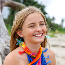 Load image into Gallery viewer, READY TO SHIP Recycled Plastic Earrings - 925 Sterling Silver FJD$
