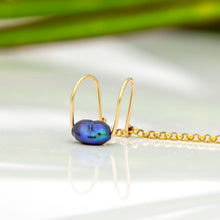 Load image into Gallery viewer, READY TO SHIP Single Freshwater Pearl Cuff Earring - 14k Gold Fill FJD$
