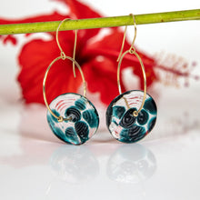 Load image into Gallery viewer, READY TO SHIP Adorn Pacific x Hot Glass Drop Earrings in 14k Gold Fill - FJD$
