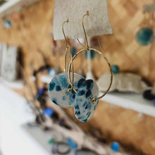 Load image into Gallery viewer, READY TO SHIP Adorn Pacific x Hot Glass Drop Earrings in 14k Gold Fill - FJD$
