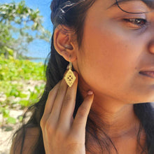 Load image into Gallery viewer, READY TO SHIP Diamond Masi Earrings in 18k Gold Vermeil - FJD$
