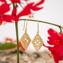 Load image into Gallery viewer, READY TO SHIP Diamond Masi Earrings in 18k Gold Vermeil - FJD$
