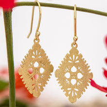 Load image into Gallery viewer, READY TO SHIP Diamond Masi Earrings in 18k Gold Vermeil - FJD$
