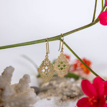 Load image into Gallery viewer, READY TO SHIP Diamond Masi Earrings in 18k Gold Vermeil - FJD$
