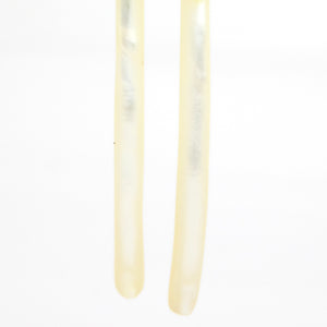 CONTACT US TO RECREATE THIS SOLD OUT STYLE Mother of Pearl Stud Earrings - 14k Gold Fill FJD$