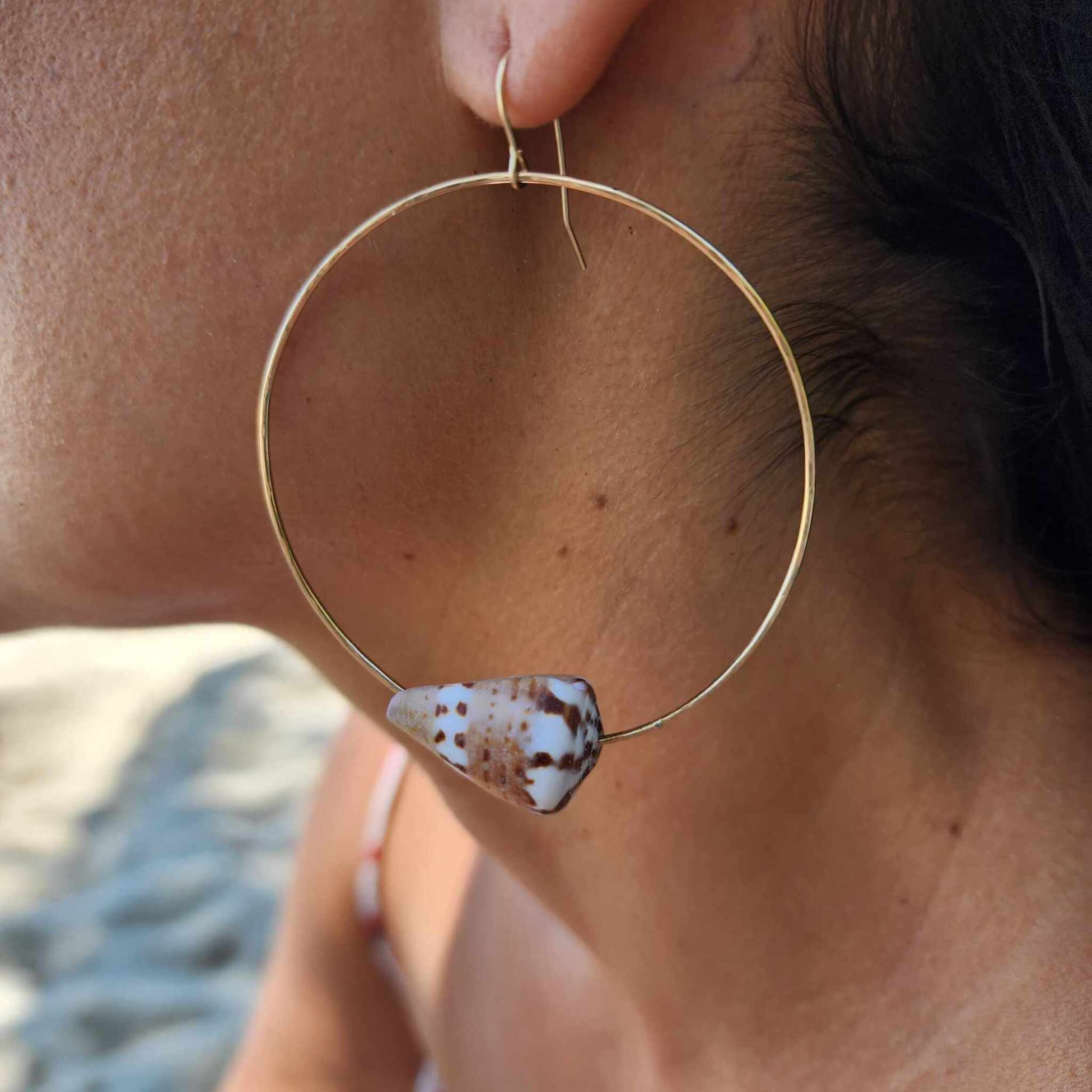 アクセサリー shell hoop pierce t.japan shell hoop pierce t.japan