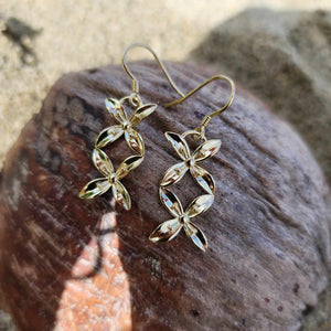 READY TO SHIP Frangipani Bua Set - 925 Sterling Silver or 18k Gold Vermeil FJD$