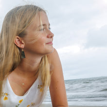 Load image into Gallery viewer, READY TO SHIP Mother of Pearl Earrings - 18k Gold Vermeil FJD$
