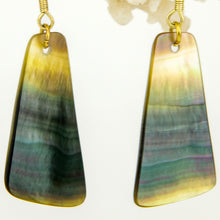 Load image into Gallery viewer, READY TO SHIP Mother of Pearl Earrings - 18k Gold Vermeil FJD$
