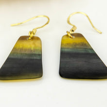 Load image into Gallery viewer, READY TO SHIP Mother of Pearl Earrings - 18k Gold Vermeil FJD$

