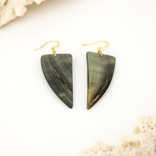 Load image into Gallery viewer, READY TO SHIP Mother of Pearl Earrings - 18k Gold Vermeil FJD$
