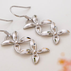 READY TO SHIP Frangipani Bua Set - 925 Sterling Silver or 18k Gold Vermeil FJD$