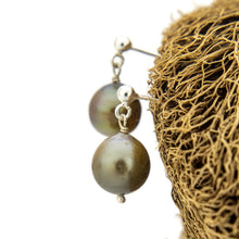 Load image into Gallery viewer, READY TO SHIP Civa Fiji Pearl Stud Earrings - 925 Sterling Silver FJD$
