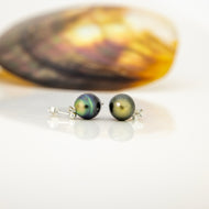 READY TO SHIP Civa Fiji Pearl Stud Earrings - 925 Sterling Silver FJD$