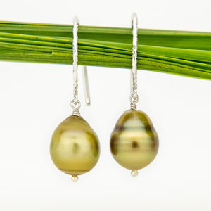 READY TO SHIP Civa Fiji Pearl Earrings - 925 Sterling Silver FJD$