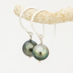 READY TO SHIP Civa Fiji Pearl Earrings - 925 Sterling Silver FJD$