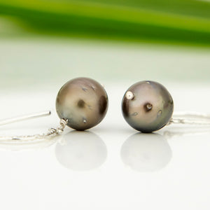READY TO SHIP Civa Fiji Pearl Earrings - 925 Sterling Silver FJD$