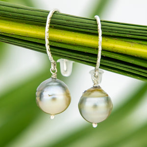 READY TO SHIP Civa Fiji Pearl Earrings - 925 Sterling Silver FJD$