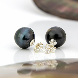 READY TO SHIP Civa Fiji Pearl Stud Earrings - 925 Sterling Silver FJD$