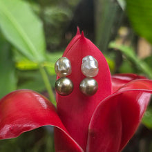 Load image into Gallery viewer, CONTACT US TO RECREATE THIS SOLD OUT STYLE Civa Fiji Pearl Stud Earrings - 925 Sterling Silver FJD$
