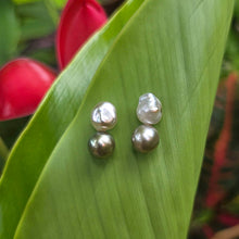 Load image into Gallery viewer, CONTACT US TO RECREATE THIS SOLD OUT STYLE Civa Fiji Pearl Stud Earrings - 925 Sterling Silver FJD$
