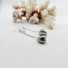Load image into Gallery viewer, CONTACT US TO RECREATE THIS SOLD OUT STYLE Fiji Baroque Pearl Drop Earrings in 925 Sterling Silver FJD$
