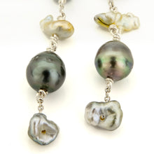Load image into Gallery viewer, READY TO SHIP Civa Fiji Pearl Stud Drop Earrings - 925 Sterling Silver FJD$
