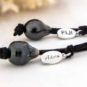 READY TO SHIP Civa Fiji Pearl Drop Earrings - 925 Sterling Silver FJD$