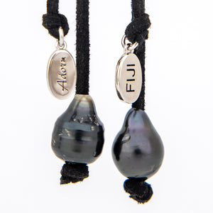 READY TO SHIP Civa Fiji Pearl Drop Earrings - 925 Sterling Silver FJD$