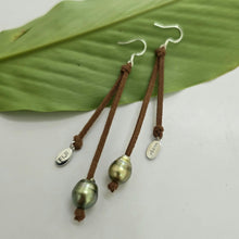 Load image into Gallery viewer, READY TO SHIP Civa Fiji Pearl Drop Earrings - 925 Sterling Silver FJD$
