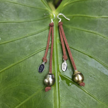 Load image into Gallery viewer, READY TO SHIP Civa Fiji Pearl Drop Earrings - 925 Sterling Silver FJD$
