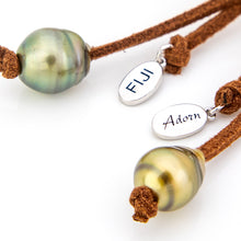Load image into Gallery viewer, READY TO SHIP Civa Fiji Pearl Drop Earrings - 925 Sterling Silver FJD$
