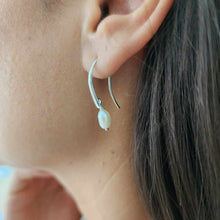 Load image into Gallery viewer, READY TO SHIP Freshwater Pearl Drop Earrings - 925 Sterling Silver FJD$
