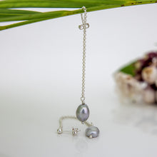 Load image into Gallery viewer, READY TO SHIP Freshwater Pearl Stud Drop Earrings - 925 Sterling Silver FJD$
