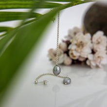 Load image into Gallery viewer, READY TO SHIP Freshwater Pearl Stud Drop Earrings - 925 Sterling Silver FJD$
