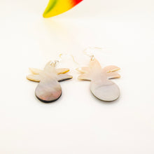 Load image into Gallery viewer, READY TO SHIP Mother of Pearl Pineapple Earrings - 925 Sterling Silver FJD$
