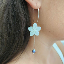 Load image into Gallery viewer, READY TO SHIP Mother of Pearl Drop Earrings with Freshwater Pearls in 925 Sterling Silver - FJD$
