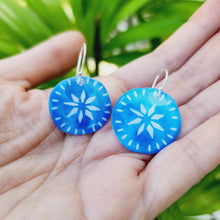 Load image into Gallery viewer, READY TO SHIP Mini Pasifika Resin Earrings - 925 Sterling Silver FJD$
