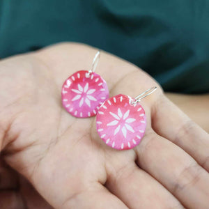 READY TO SHIP Mini Pasifika Resin Earrings - 925 Sterling Silver FJD$