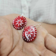 Load image into Gallery viewer, READY TO SHIP Mini Pasifika Resin Earrings - 925 Sterling Silver FJD$
