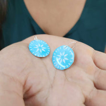 Load image into Gallery viewer, READY TO SHIP Mini Pasifika Resin Earrings - 925 Sterling Silver FJD$
