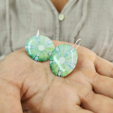 Load image into Gallery viewer, READY TO SHIP Sea Urchin Resin Earrings - 925 Sterling Silver FJD$
