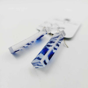 READY TO SHIP Pasifika Resin Earrings - 925 Sterling Silver FJD$
