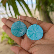 READY TO SHIP Starfish Resin Earrings - 925 Sterling Silver FJD$